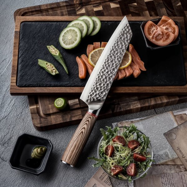 Kiritsuke nůž z německé oceli SaKuRo Pakka-B 20,2 cm
