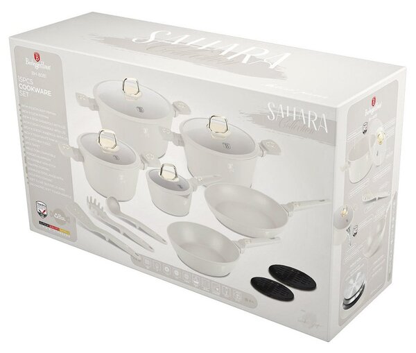 Sada nádobí s titanovým povrchem 15 ks Sahara Collection