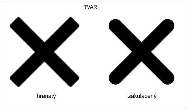 Věšák PIŠKVORKY - KŘÍŽEK Hranatý