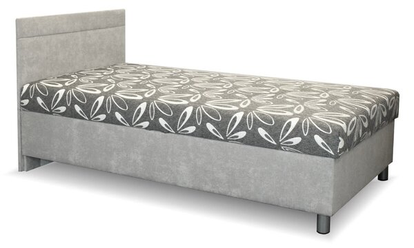 Čalouněná postel s úložným prostorem Adel, 140x200 cm