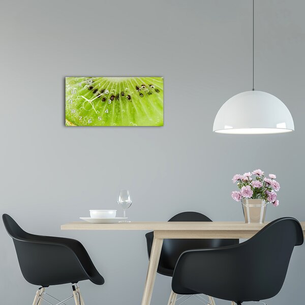 Moderní skleněné hodiny na stěnu Kivi pl_zsp_60x30_f_67162624