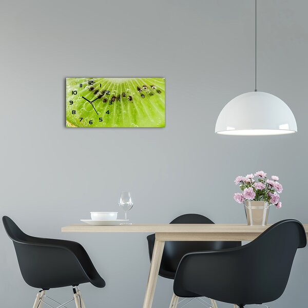 Moderní skleněné hodiny na stěnu Kivi pl_zsp_60x30_f_67162624