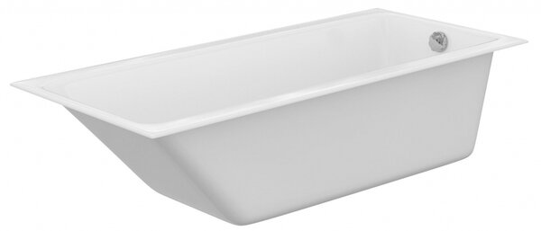 Cersanit Crea Slim akrylátová vana 180x80cm + nožičky, bílá, S301-227
