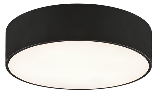 ACB Iluminacion Stropní LED svítidlo ISIA, 18W, ø 30 cm, CRI90, CCT switch 2700-4000K Barva: Černá, Stmívání a řízení: ON/OFF