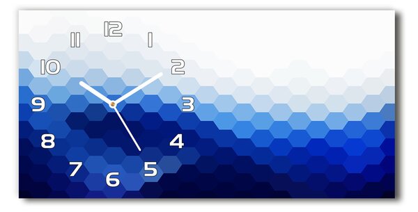 Skleněné hodiny na stěnu tiché Krychle pozadí pl_zsp_60x30_f_67430549