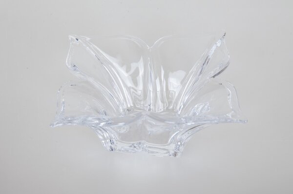 PROHOME - Mísa sklo průměr 20,5cm FLORALE