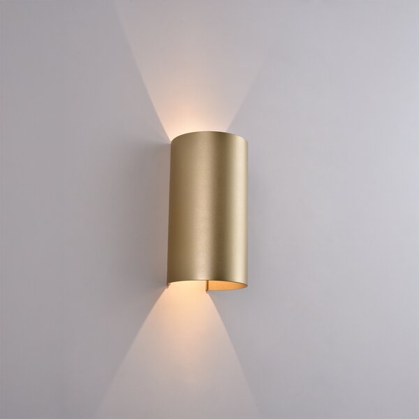 ACB Iluminacion Venkovní LED svítidlo KOWA, v. 25 cm, 2x5,5W, CRI90, CCT switch 2700-3000K, IP65 Barva: corten