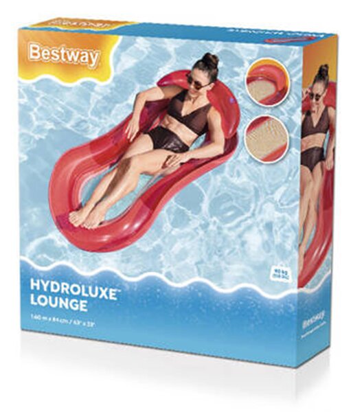 Bestway nafukovací lehátko Aqua Lounge 43103 Červené