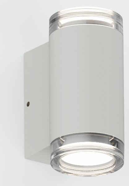 ACB Iluminacion Venkovní nástěnné svítidlo ARTIC, 2xGU10, v. 15,5 cm, IP65 Barva: Bílá