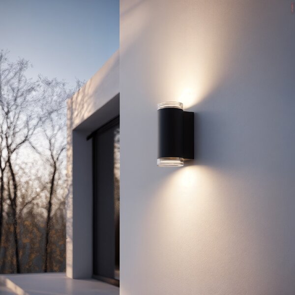 ACB Iluminacion Venkovní nástěnné svítidlo ARTIC, 2xGU10, v. 15,5 cm, IP65 Barva: Bílá