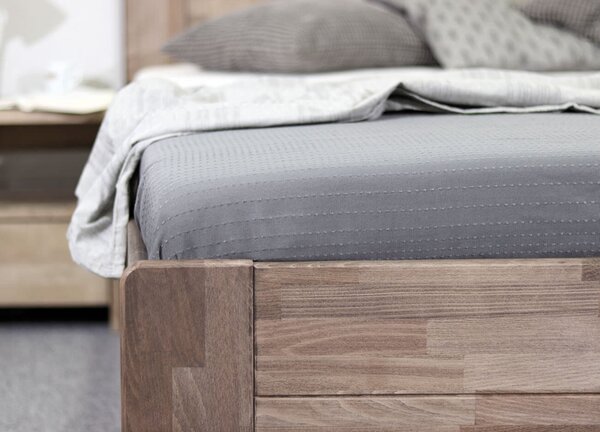 Postel s úložným prostorem ARION 2, 120x200, masiv buk