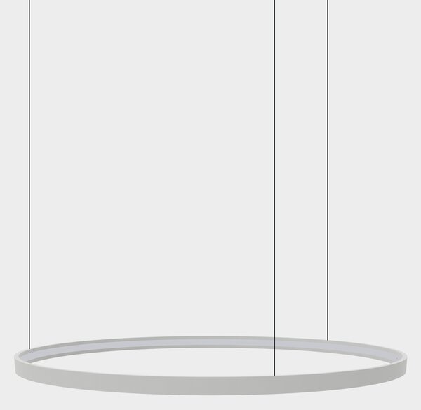 ACB Iluminacion Závěsné LED svítidlo LOOP, 83W, Ø 120 cm, CRI90, CCT switch 2700-3000K Barva: Bílá