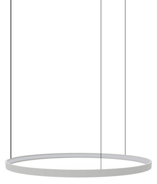 ACB Iluminacion Závěsné LED svítidlo LOOP, 70W, Ø 100 cm, CRI90, CCT switch 2700-3000K Barva: Černá