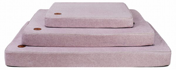 Lauren Design Ortopedická matrace pro psy Hector, růžová Velikost: M - 70 x 60 cm