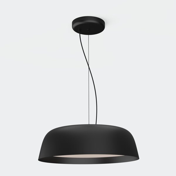 ACB Iluminacion Závěsné LED svítidlo OSLO, 22W, Ø 51 cm, CRI90, CCT switch 2700-4000K Barva: Bílá, Stmívání a řízení: ON/OFF
