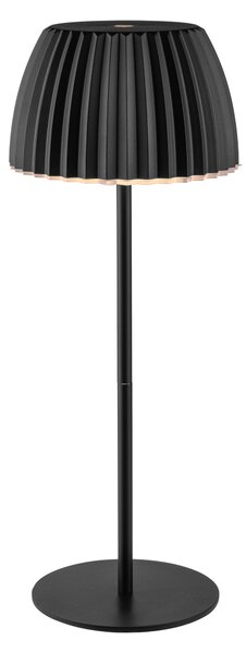 Livarno® Aku stolní LED lampa s USB a dotykovým stmívačem (černá) (100404443001)