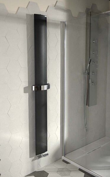 Ridea Ridea, OTHELLO MONO SLIM topné těleso hliníkové 300x1890mm, černá mat, 2301189030SN