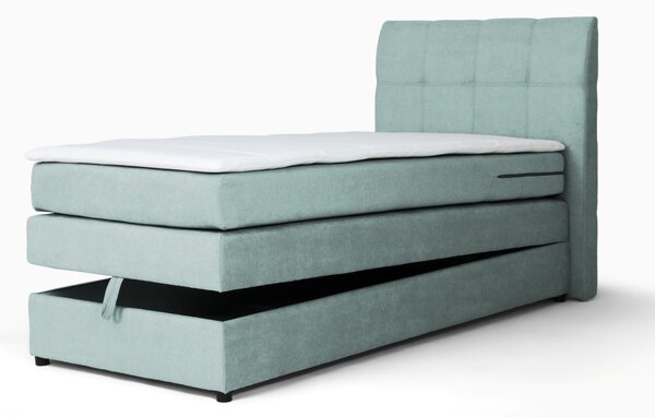 Postel boxspring s úložným prostorem HOTSPOT plocha spaní 90x200