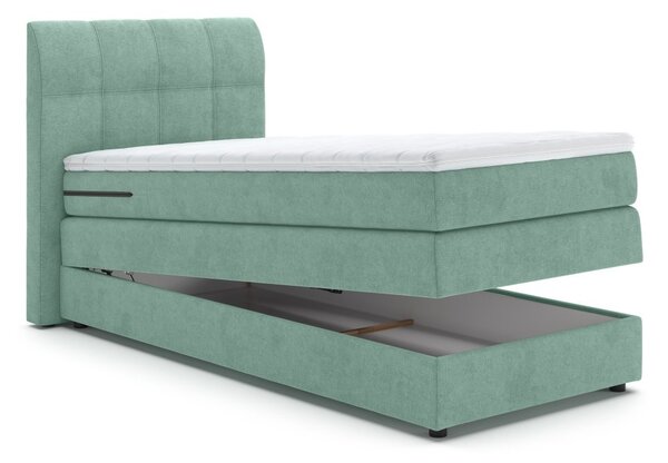 Postel boxspring s úložným prostorem HOTSPOT plocha spaní 90x200