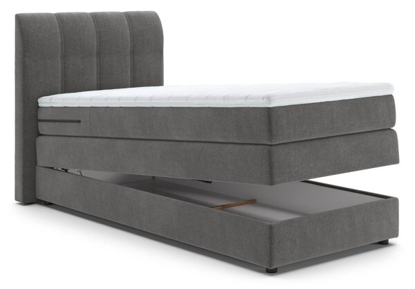 Postel boxspring s úložným prostorem HOTSPOT plocha spaní 90x200
