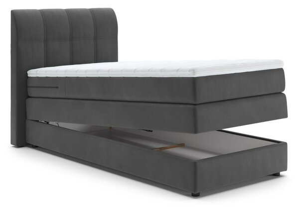 Postel boxspring s úložným prostorem HOTSPOT plocha spaní 90x200