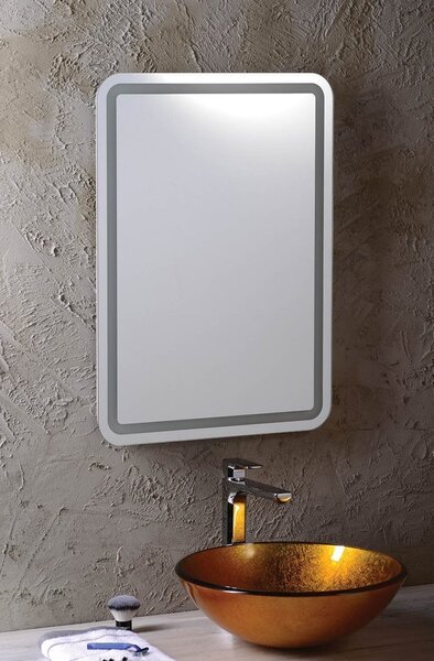 Sapho Sapho, NYX kulaté zrcadlo s LED osvětlením, průměr 50cm, NY500