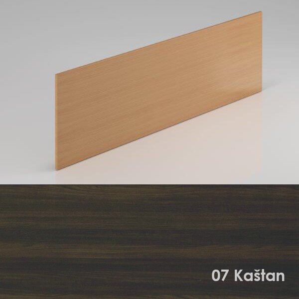 NABYTEK-DESIGNOVY.CZ - PD16 07 - Dělící panel Komfort 160x49 cm, kaštan/šedá