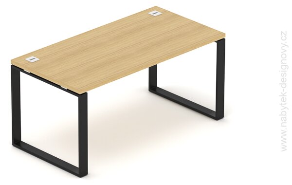 Kancelářský stůl EPIC, 120cm, kovová podnož O (Kancelářský stůl EPIC, 120cm, kovová podnož O)