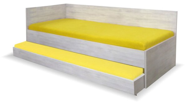 Zvýšená postel s přistýlkou Katty, 90x200 cm - Levá