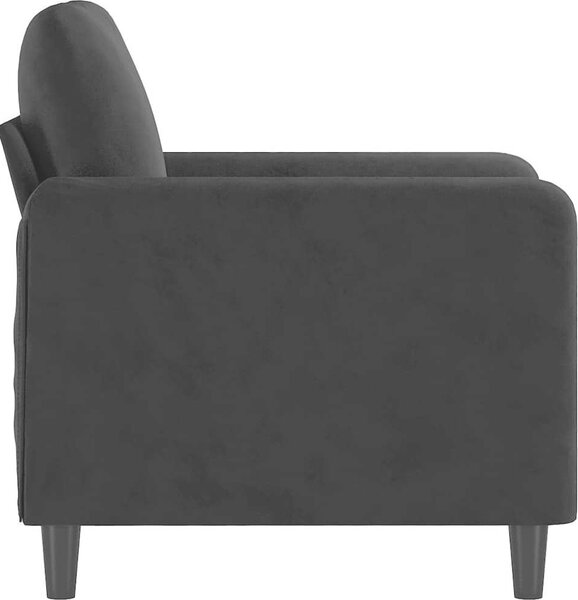 VidaXL Křeslo 60 cm samet [359427] Barva: krémová