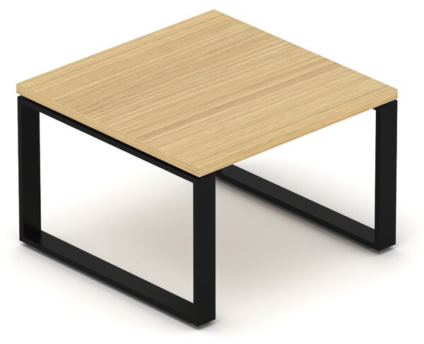Konferenční stolek EPIC, 80cm, ocelová podnož O, výška 54cm (Konferenční stolek EPIC, 80cm, ocelová podnož O, výška jen 54cm)