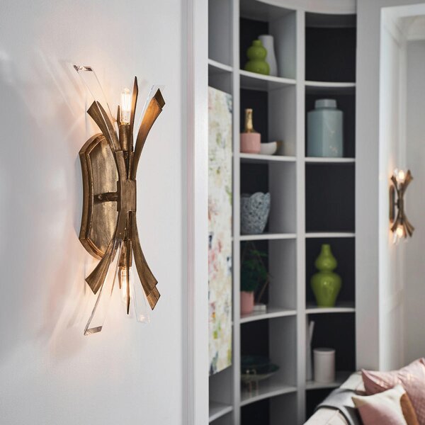 NÁSTĚNNÉ SVÍTIDLO, 23.5/13,3/43,8 cm Elstead Lighting - Bodová světla