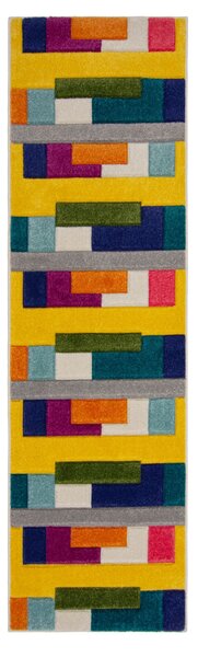 Flair Rugs, Běhoun Spectrum Mambo Multi, 66x230, vícebarevná, chodba / předsíň