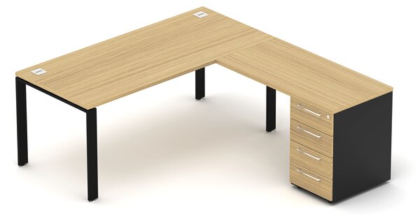 Kancelářská sestava EPIC Z11 U, délka stolu 160cm (Sestava pro jednu osobu)