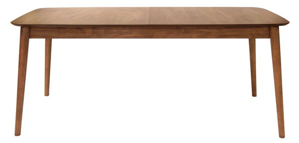 Rozkládací jídelní stůl s přídavnou deskou v dekoru ořechu 90x180 cm Montreux – Actona