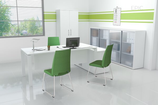 NABYTEK-DESIGNOVY.CZ - FSAL5 - Skleněné dveře v AL rámu, výška 175,4cm, šířka 78,6cm