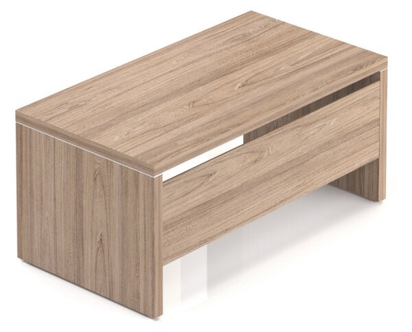 Manažerský stůl SOLID, 160cm, bez zásuvek (Manažerský stůl SOLID, 160cm, do manžerské kanceláře, šířka 85cm)
