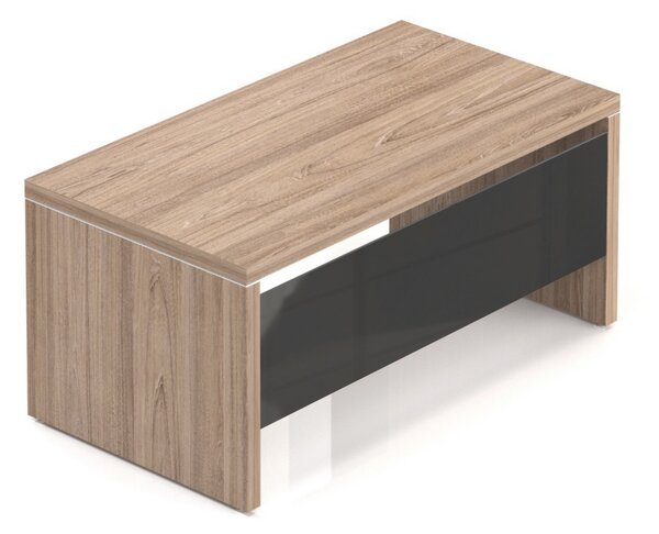 Manažerský stůl SOLID, 160cm, bez zásuvek (Manažerský stůl SOLID, 160cm, do manžerské kanceláře, šířka 85cm)