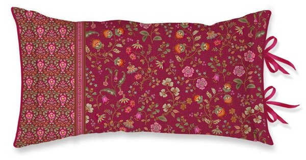 Pip Studio dekorační polštář 35 x 60 cm - tmavě růžový