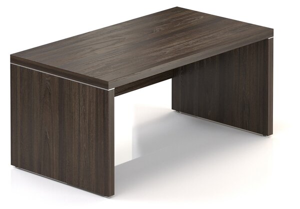 Manažerský stůl SOLID, 160cm, bez zásuvek (Manažerský stůl SOLID, 160cm, do manžerské kanceláře, šířka 85cm)