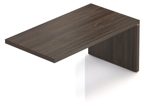 Manažerský opěrný stůl SOLID, 160cm (Manažerský opěrný stůl SOLID, 160cm, volitelně s čelní deskou a bez)