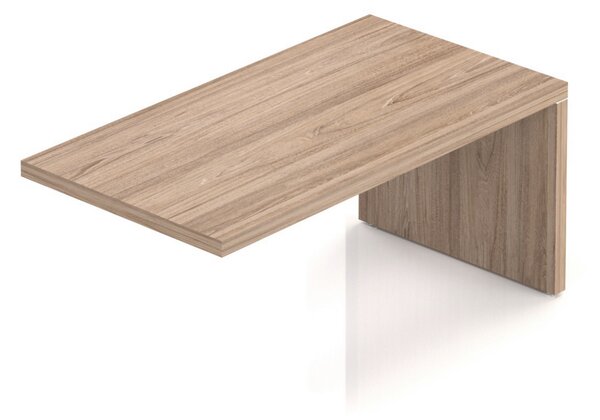 Manažerský opěrný stůl SOLID, 180cm (Manažerský opěrný stůl SOLID, 180cm, volitelně s čelní deskou a bez)