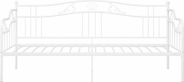 VidaXL Rám rozkládací postele kovový 90 x 200 cm [324762] Barva: Černá