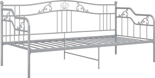 VidaXL Rám rozkládací postele kovový 90 x 200 cm [324762] Barva: Černá
