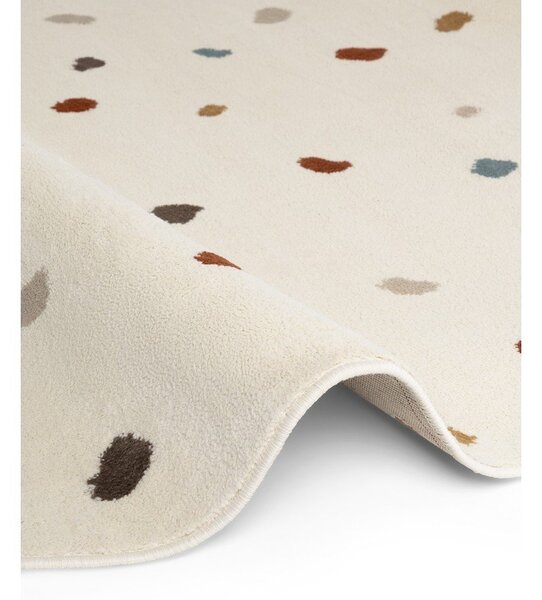 Krémový dětský koberec ø160 cm Funny Dots – Hanse Home