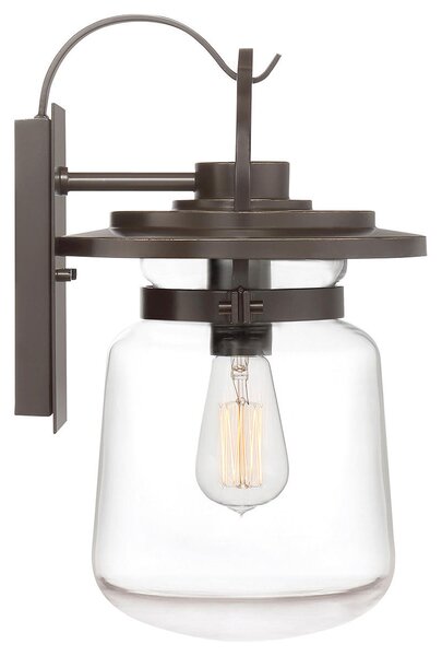 VENKOVNÍ NÁSTĚNNÉ SVÍTIDLO, 22,8/25,3/39,3 cm Elstead Lighting - Venkovní nástěnná světla