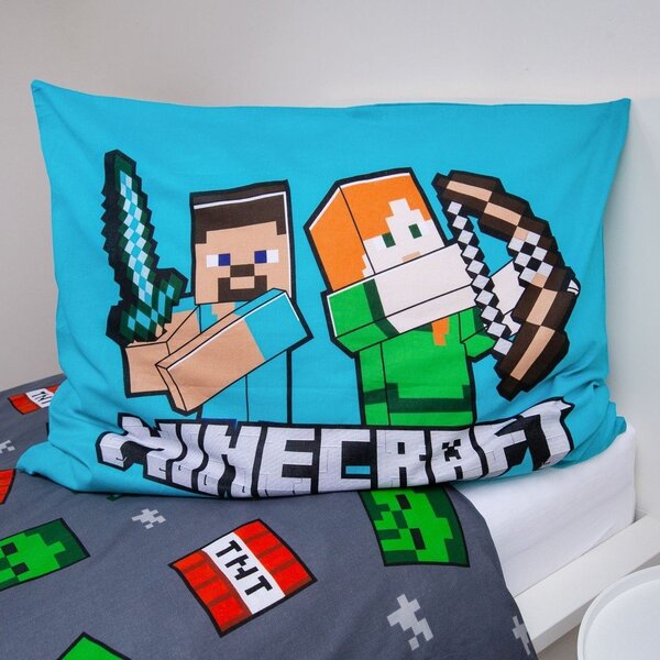 Bavlněné dětské povlečení na jednolůžko 140x200 cm Minecraft "We got this" – Jerry Fabrics
