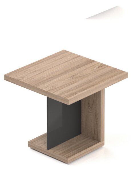 Manažerský konferenční stolek SOLID, čtvercový 80x80cm (Manažerský konferenční stolek SOLID, čtvercový 80x80cm, výška 75cm)