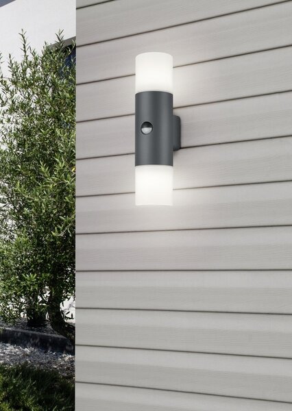 TRIO 222260242 Hoosic nástěnné exteriérové ​​svítidlo E27 2x28W IP44