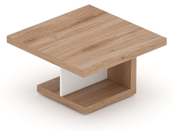 Manažerský konferenční stolek SOLID, čtvercový 80x80cm, výška 55cm (Manažerský konferenční stolek SOLID, čtvercový 80x80cm, výška 55cm)